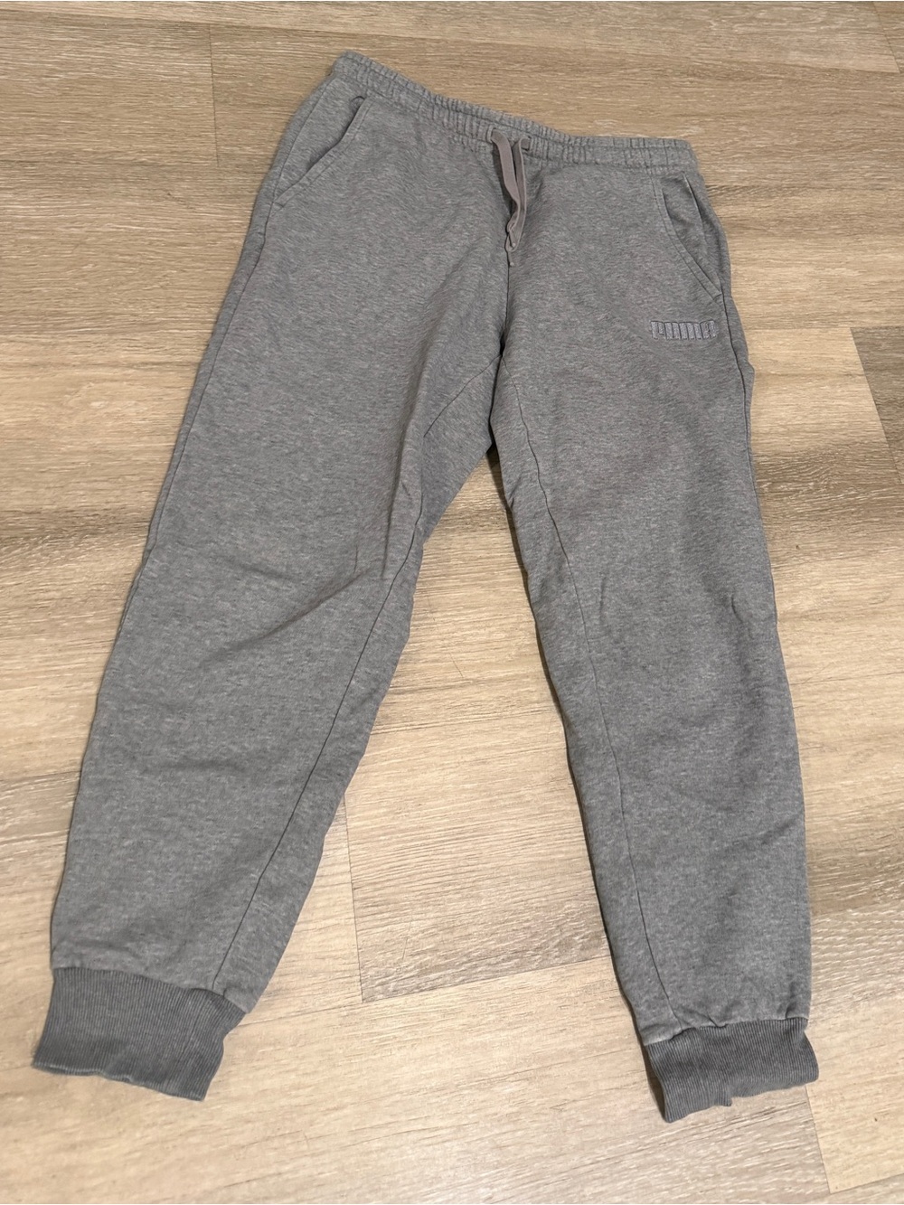 Puma Gray Jogger Sweatpants